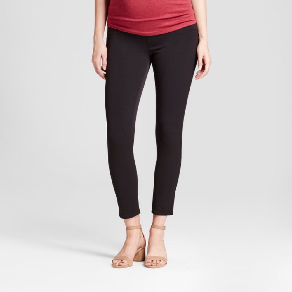 Isabel Cropped Skinny Maternity Trousers